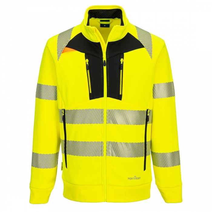 DX477, Jachetă HI-VIS tip pulover cu glugă, din poliester, 330 g/mp, căptușeală din plasă poliester 165 g/mp [1]