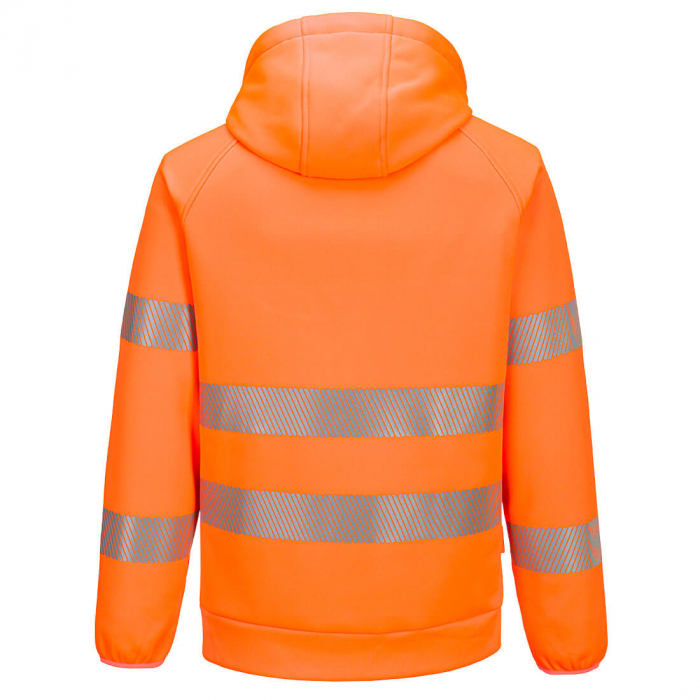 DX483, Jachetă HI-VIS tip hanorac, cu glugă încorporată, din poliester, 330 g/mp [2]