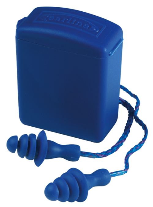 EARLINE 30211, Dopuri de urechi reutilizabile din cauciuc termoplastic (TPR), cu bilă detectabilă din oțel, cu șnur PVC detașabil, 26 dB [cutie 50 de bucăți] [4]