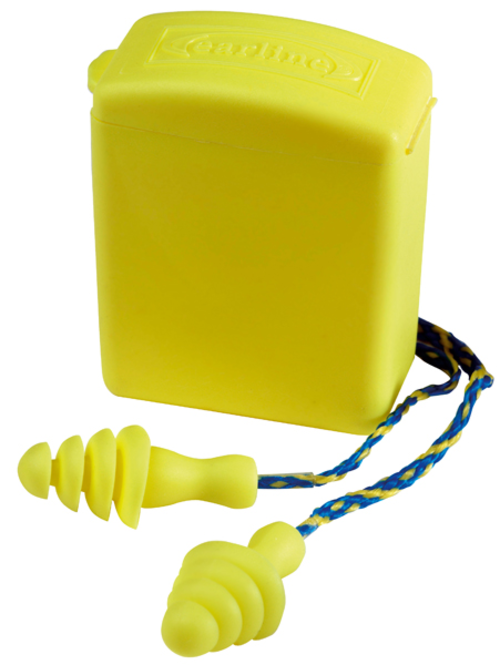 EARLINE 30213, Dopuri de urechi reutilizabile din elastomer, cu șnur detașabil, 30 dB [cutie 50 de bucăți] [3]