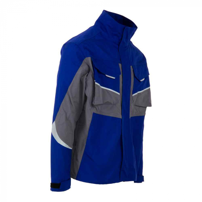 ELASTICO-LISCIA, Jachetă strech din tercot și material contrast cu spandex, 240 g/mp [9]