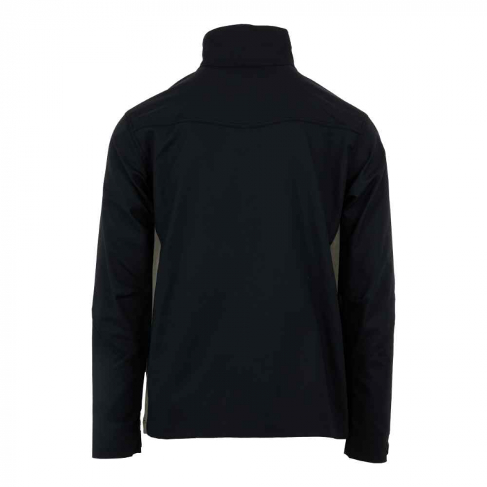 ELASTICO-LISCIA, Jachetă strech din tercot și material contrast cu spandex, 240 g/mp [12]