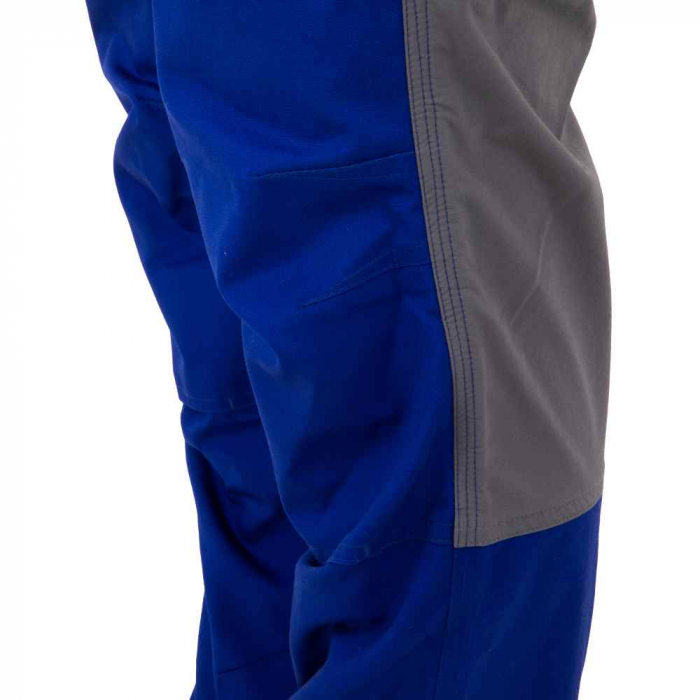 ELASTICO-LISCIA, Pantaloni în talie strech din tercot și material contrast cu spandex, 240 g/mp [5]