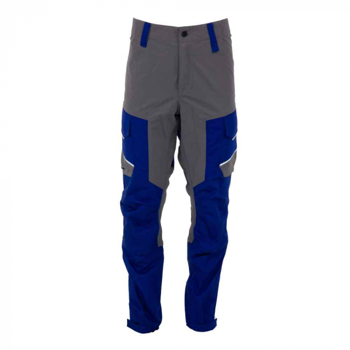 ELASTICO-LISCIA, Pantaloni în talie strech din tercot și material contrast cu spandex, 240 g/mp [1]