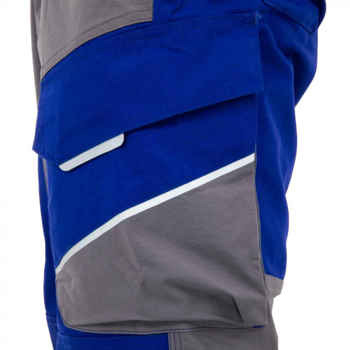 ELASTICO-LISCIA, Pantaloni în talie strech din tercot și material contrast cu spandex, 240 g/mp [7]