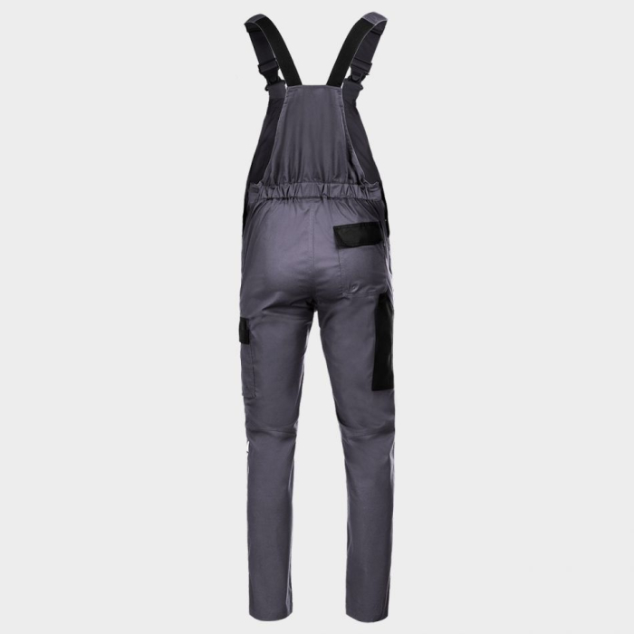 EOS STRETCH, Pantaloni cu pieptar din bumbac cu poliester, 210 g/mp, cu benzi reflectorizante [2]