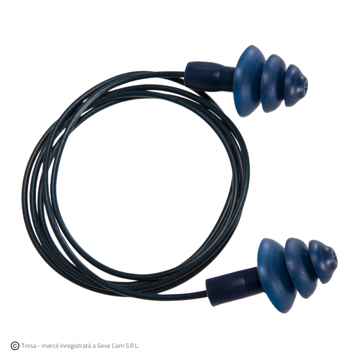 EP07, Antifoane interne cu șnur, reutilizabile, detectabile, din TPR, 32 dB [Cutie 50 de bucăți] [1]