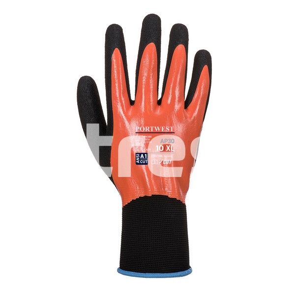 DERMI PRO, Manusi de protectie din nylon, imersate in nitril [2]