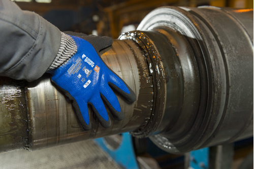 EUROCUT N555, Mănuși de protecție din HPPE și fibră de sticlă, imersate în nitril [5]