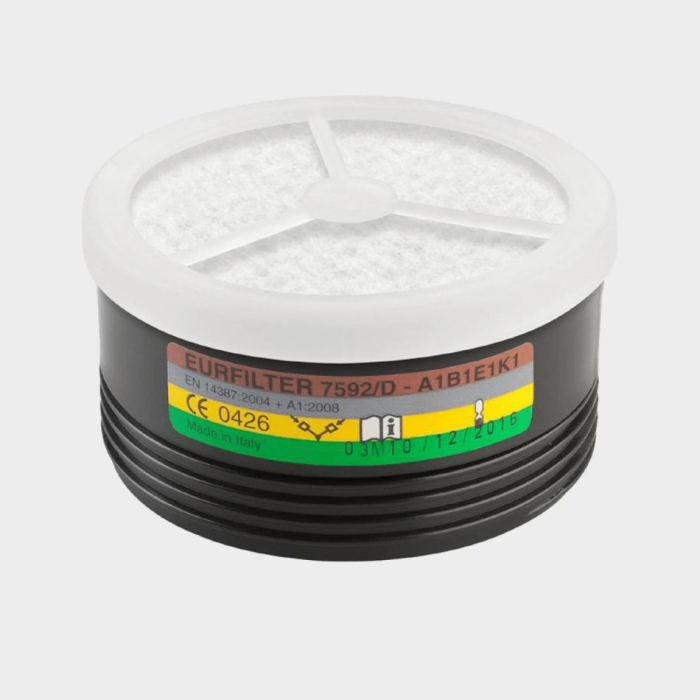 EUROFILTER P1, Filtru de particule pentru aerosoli netoxici [4]