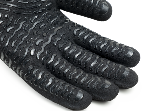 EUROHEAT CUT F, Mănuși de protecție din poliester, bumbac și aramidă, dublă acoperire din nitril neted și nisipos, tricot calibrul 10 [6]