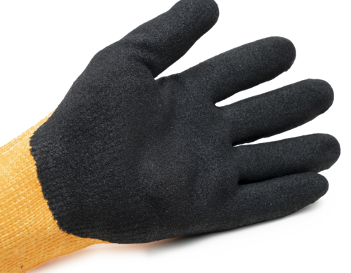 EUROHEAT DEX, Mănuși de protecție din poliester și aramidă, imersate în nitril nisipos, tricot calibrul 10 [5]