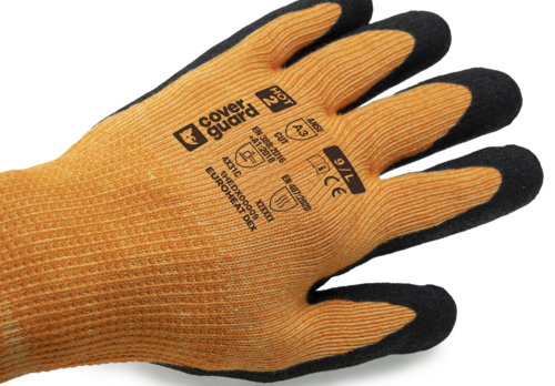 EUROHEAT DEX, Mănuși de protecție din poliester și aramidă, imersate în nitril nisipos, tricot calibrul 10 [4]