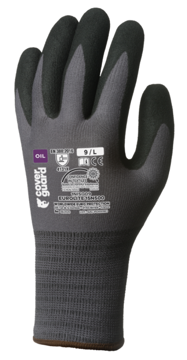EUROLITE 15N500, Manusi de protectie din nailon, imersate in nitril aderent [7]