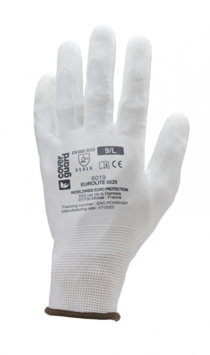 EUROLITE 6020, Mănuși din tricot fin, imersate în poliuretan [2]