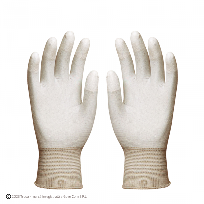 EUROLITE 6160, Mănuși de precizie din poliester, imersate în poliuretan pe vârfurile degetelor [1]