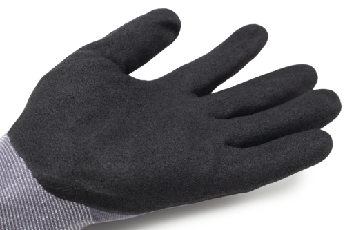 EUROLITE MAX25, Mănuși de protecție din poliamidă și elastan, imersate în nitril nisipos [3]