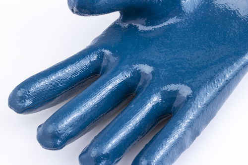 EUROSTRONG 9620, Mănuși de protecție din bumbac, imersate integral în nitril, cu manșetă rigidă [4]