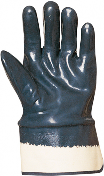 EUROSTRONG 9650, Mănuși de protecție din bumbac, dublu imersate în nitril, cu manșetă rigidă [3]