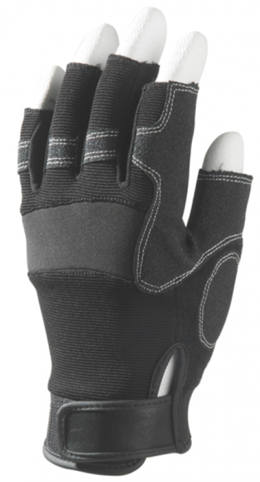 EUROSTRONG 990, Mănuși de protecție din material sintetic, întărituri PVC anti-alunecare, cu manșetă cu velcro [2]