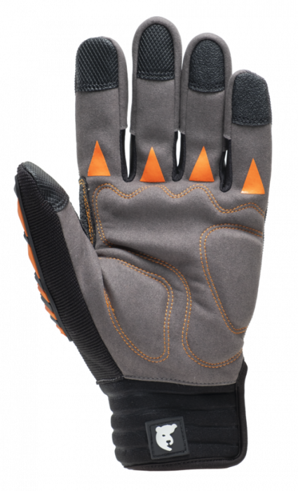 EUROSTRONG MX600, Mănuși de protecție mecanică, din microfibră și poliester, cu întărituri TPR anti-impact și palmă întărită cu zonă de amortizare [3]