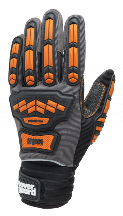 EUROSTRONG MX600, Mănuși de protecție mecanică, din microfibră și poliester, cu întărituri TPR anti-impact și palmă întărită cu zonă de amortizare [2]