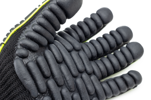 EUROSTRONG VIBE, Mănuși de protecție din poliester tricotat, acoperite cu latex texturat și întărite cu TPR [4]