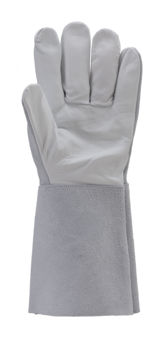 EUROWELD 200, Mănuși de protecție pentru sudură, piele de capră și piele șpalt, manșetă lungime 15 cm [3]