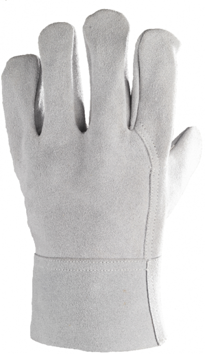 EUROWELD 2507, Mănuși de sudură din piele șpalt de bovină, manșetă din piele de 7 cm, lungime 35 cm, grosime 1.0 - 1.3 mm [2]