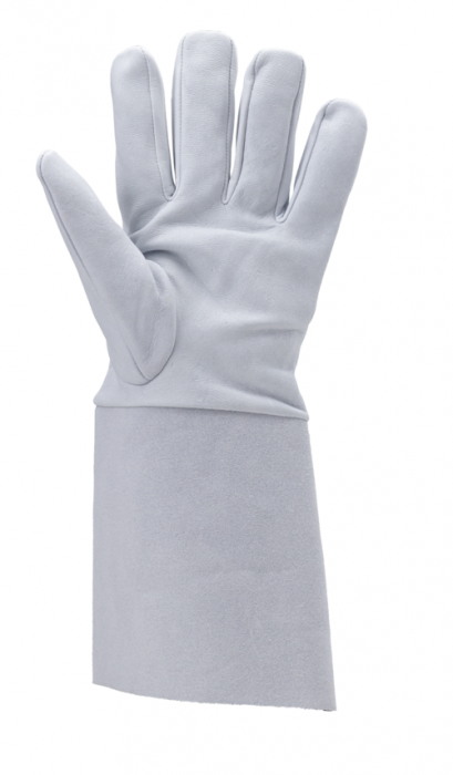 EUROWELD 2540, Mănuși de sudură din piele integrală de vacă, manșetă de protecție, lungime 35 cm, tip B [3]