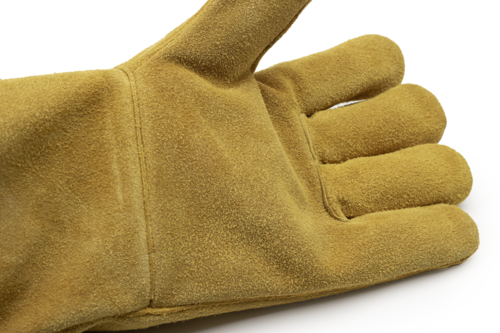 EUROWELD 330, Mănuși de protecție pentru sudură, piele șpalt bovină, căptușeală fleece, manșetă lungime 15 cm [5]