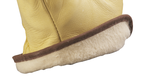 Eurowinter Finlande Manusi De Protectie Din Piele De Bovina Captusite Cu Lana Grosime 0 7 0 9 Mm [7]