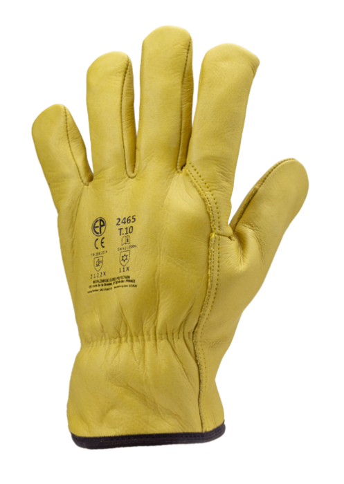 Eurowinter Finlande Manusi De Protectie Din Piele De Bovina Captusite Cu Lana Grosime 0 7 0 9 Mm [2]