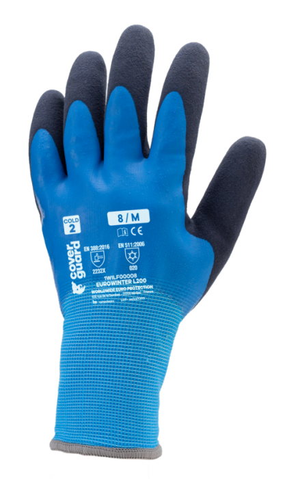 EUROWINTER L200, Mănuși de protecție la frig din poliester, Imersate în latex [7]