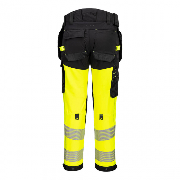 PORTWEST EV4 - 442, Pantaloni în talie HI-VIS cu buzunare holster detașabile, din nailon și elastan, 230 g/mp, căptușeală CorePro 260 g/mp [5]