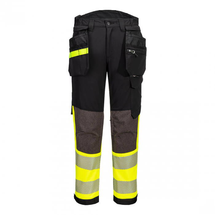 PORTWEST EV4 - 442, Pantaloni în talie HI-VIS cu buzunare holster detașabile, din nailon și elastan, 230 g/mp, căptușeală CorePro 260 g/mp [4]
