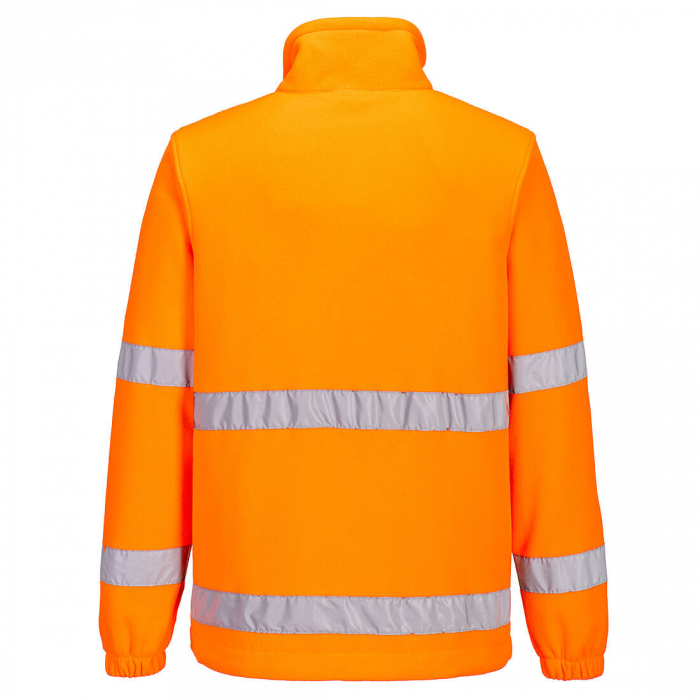 F302, Jachetă fleece HI-VIS cu fermoar 1/2, din poliester, 250 g/mp [5]