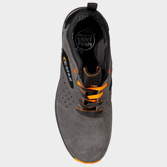 FARTLEK S1PS, Pantofi de protecție din piele velur perforată, bombeu compozit, talpă poliuretan [6]