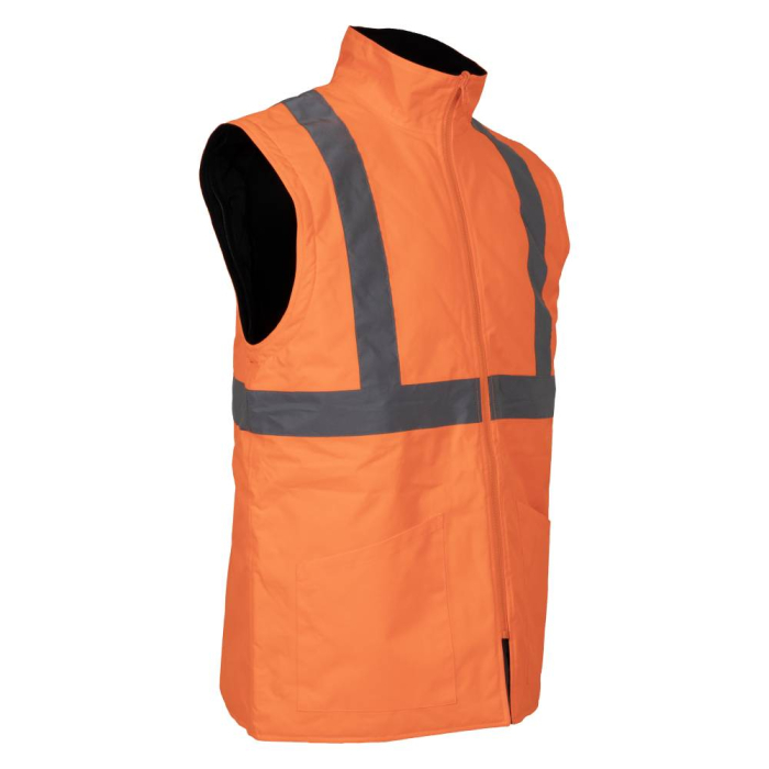 FINLAND NEXT, Jachetă 4 în 1 HI-VIS, cu glugă încorporată, din poliester Oxford, 300 g/mp, căptușeală termică 180 g/mp [15]