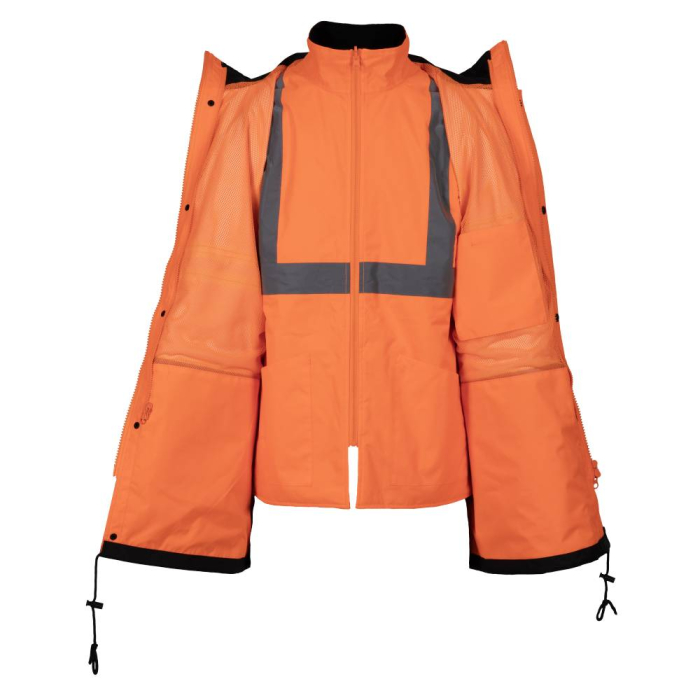 FINLAND NEXT, Jachetă 4 în 1 HI-VIS, cu glugă încorporată, din poliester Oxford, 300 g/mp, căptușeală termică 180 g/mp [6]