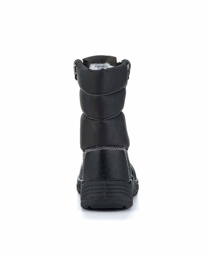 FIRWIN LB S3 SRA CI, Bocanci de protecție din piele bovină hidrofobă cu blană sintetică, bombeu metalic și lamelă antiperforație din oțel, talpă PU/PU bicomponentă [5]