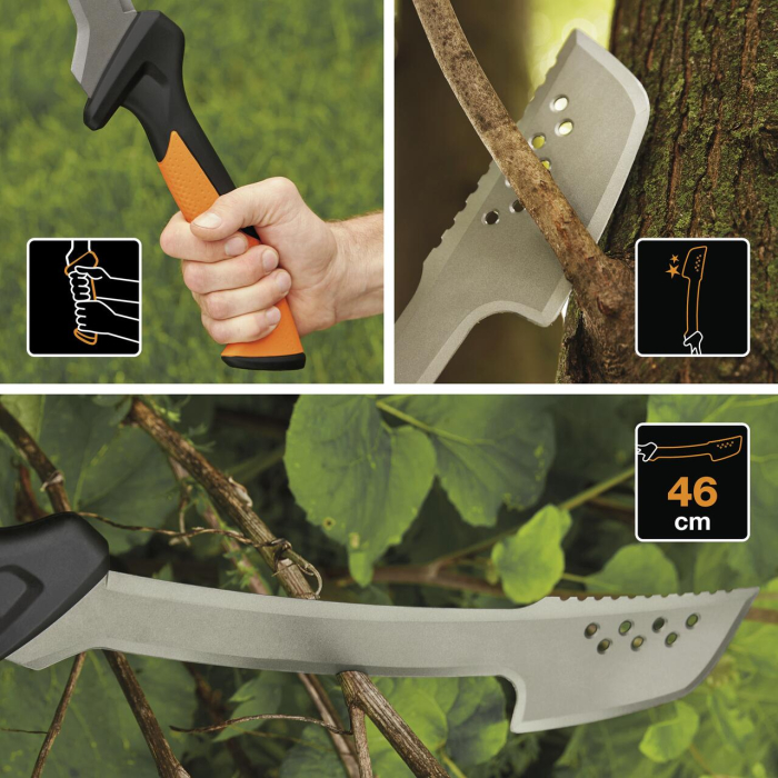 FISKARS, Macetă-topor cu lamă curbă din oțel călit [6]