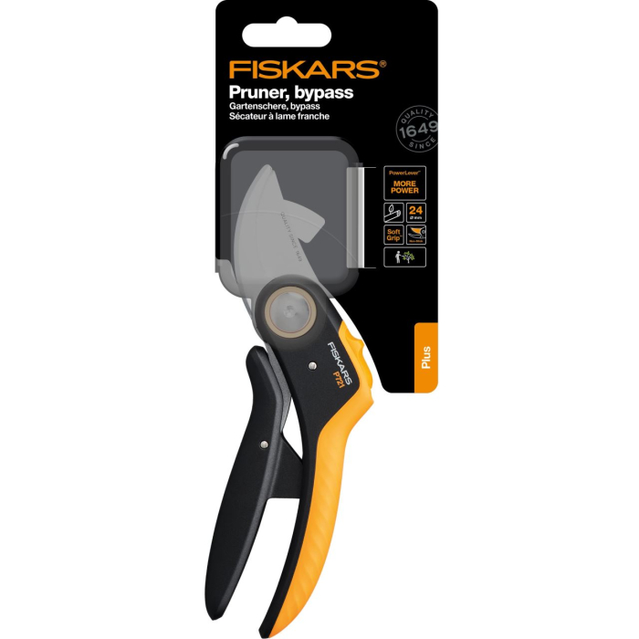 FISKARS PLUS POWERLEVER P721, Foarfecă de grădină cu tăiere pas cu pas [5]