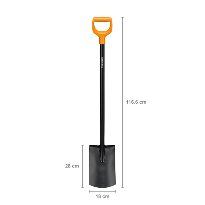 FISKARS SOLID, Cazma metalică cu vârf rotunjit, 2.000 g [3]
