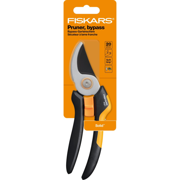 FISKARS SOLID, Foarfecă de grădină cu tăiere pas cu pas [2]
