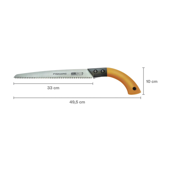 FISKARS SW84, Fierăstrău cu lamă fixă și mâner curbat, 500 mm [2]