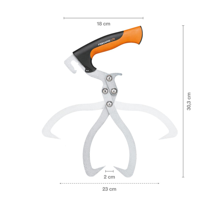 FISKARS WOODXPERT, Clește pentru bușteni, 383 mm [2]