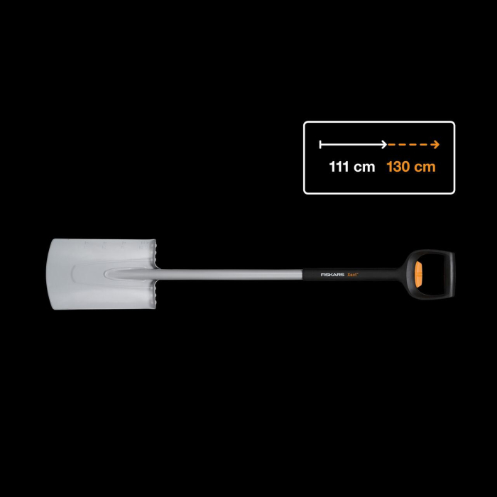 FISKARS XACT, Cazma telescopică cu vârf rotunjit, 1108-1300 mm [6]