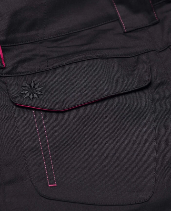 FLORET, Pantaloni de lucru damă din poliester, bumbac și elastan, 260 g/mp [8]