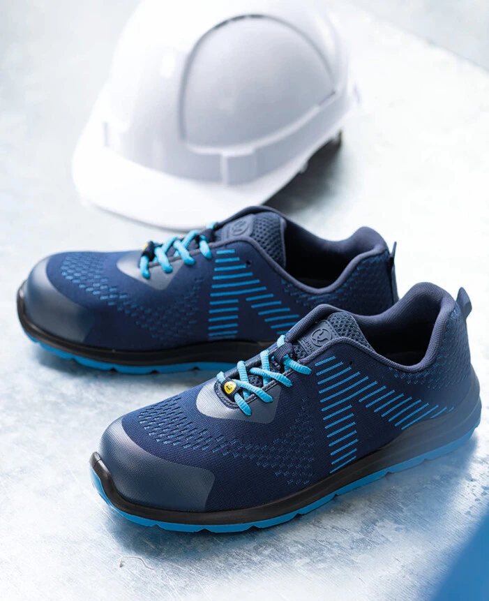FLYTEX S1P ESD SR, Pantofi de protecție din tricot 3D KNIT cu bombeu compozit și lamelă din kevlar, antistatici ESD [5]